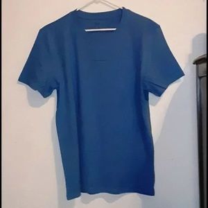 New! Fulcrum Men's 100% Cotton Blue Short Sleeve Tee. Size M
